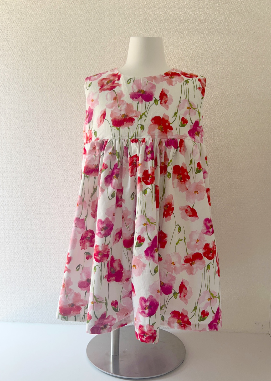 1DAY体験で作れる花柄ワンピース